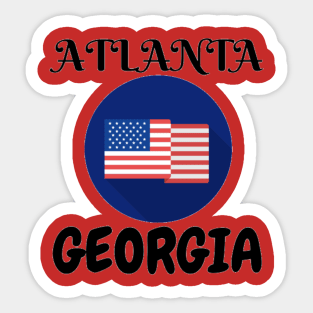 Atlanta Georgia Sticker